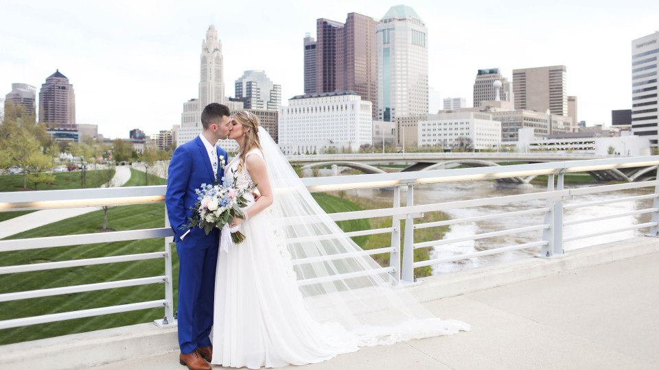 Blush & Blue Hues Wedding